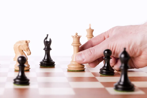 Jogar xadrez — Fotografia de Stock