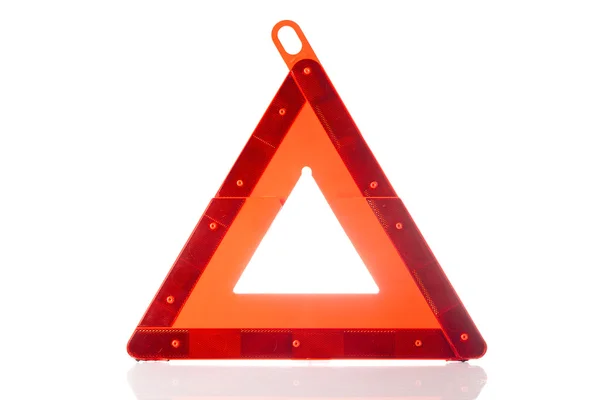 Warning triangle — Stock Photo, Image