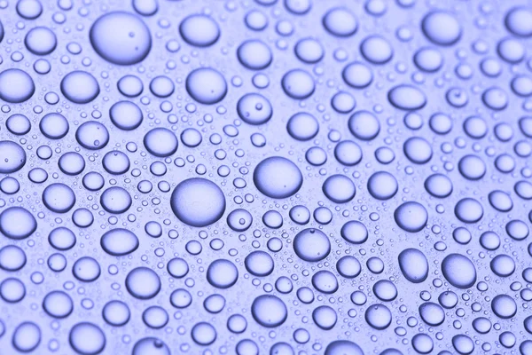 Fresh water drops,blue pattern — Stock Photo, Image