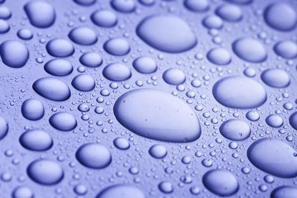 Gotas de agua, spa o concepto de naturaleza — Foto de Stock