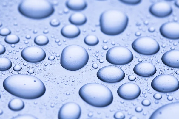 Gotas de agua, spa o concepto de naturaleza — Foto de Stock