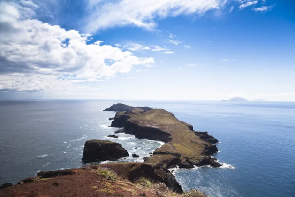 Wunderschöne Landschaft an der Nordküste von Ponta de Sao Lourenco, dem östlichsten Teil der Insel Madeira — Stockfoto