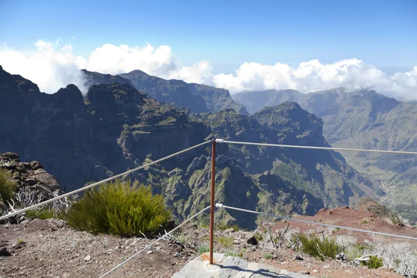 Hory ostrova Madeira, Portugalsko — Stock fotografie