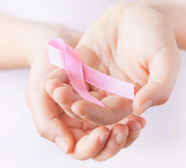 Nastro consapevolezza cancro al seno — Foto Stock