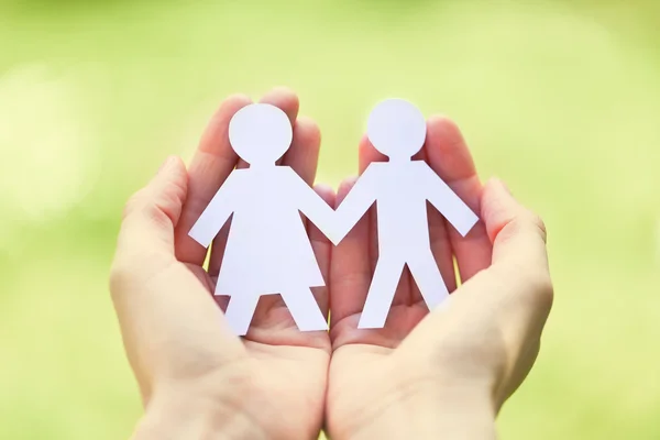 Happy couple, happy family concept — Stock Photo, Image