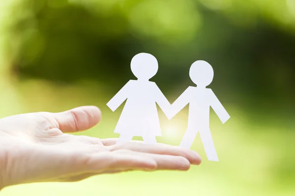 Happy couple, happy family concept — Stock Photo, Image