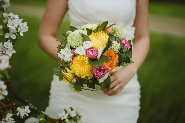 Strauß Hochzeitsblumen — Stockfoto