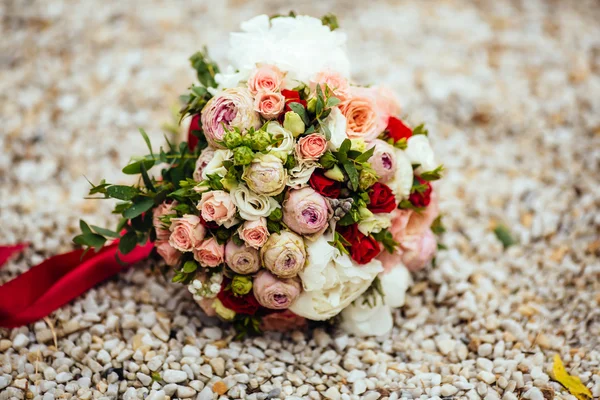 Bouquet of Wedding Flowers Stok Resim