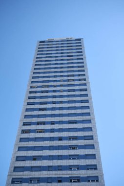 Cesenatico, İtalya - 20 Ağustos 2020: Cesenatico gökdeleni