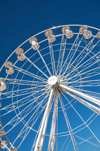 Cesenatico Agosto 2020 Veduta Della Ruota Delle Meraviglie Cesenatico — Foto Stock