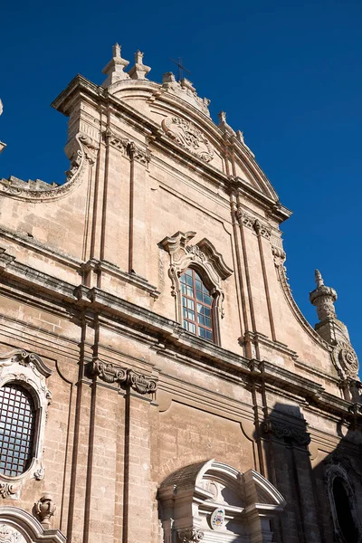 Monopoli Itália Setembro 2020 Vista Catedral Monopoli — Fotografia de Stock