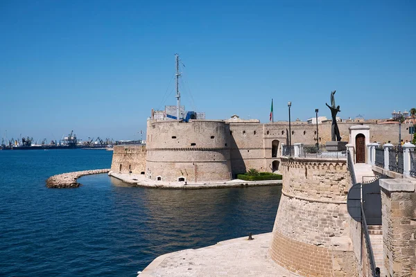 Taranto Italy September 2020 Вид Агонії Castello — стокове фото