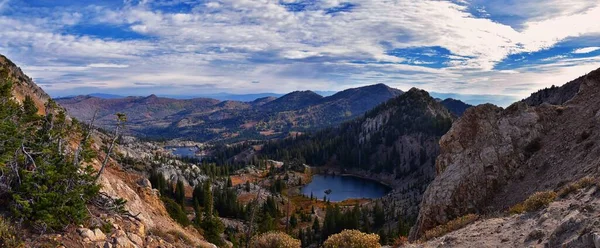 Lake Mary Marth Catherine Vistas Panorámicas Ruta Senderismo Sunset Peak — Foto de Stock