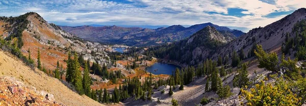 Lake Mary Marth Catherine Vistas Panorámicas Ruta Senderismo Sunset Peak — Foto de Stock