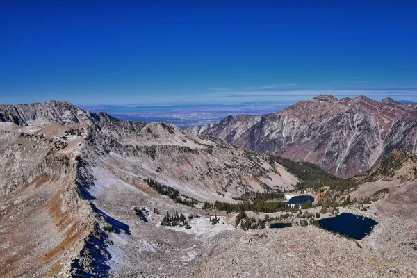 Paysage Montagneux Lac Red Pine Vue Panoramique Depuis Sentier Randonnée — Photo