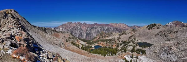 Red Pine Lake Berglandschaft Malerischer Blick Vom White Baldy Und — Stockfoto