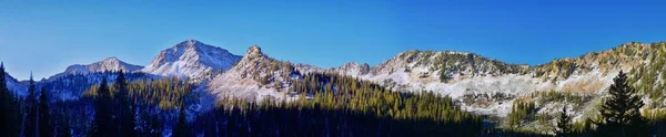 White Pine Lake Views Trail Mountain Landscape Salt Lake Valley — Stock fotografie