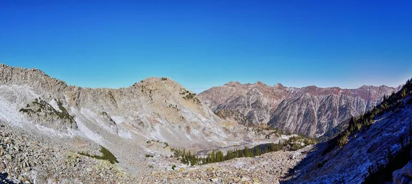 White Pine Lake Blick Von Der Trail Berglandschaft Richtung Salt — Stockfoto