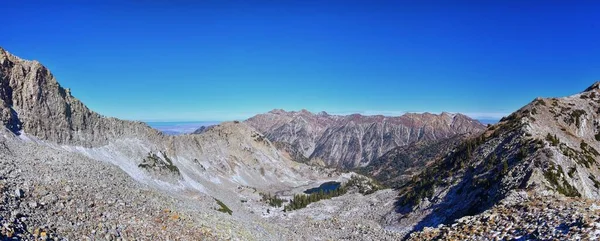 White Pine Lake Blick Von Der Trail Berglandschaft Richtung Salt — Stockfoto