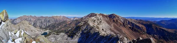 White Pine Lake Views Trail Mountain Landscape Salt Lake Valley — Zdjęcie stockowe