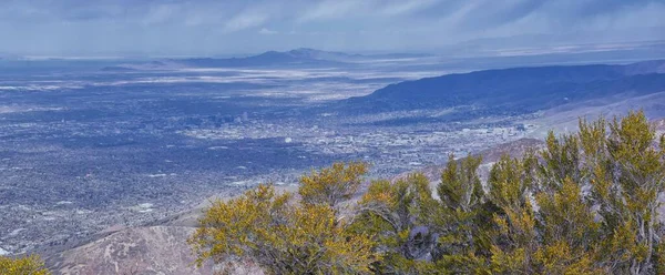 Blick Auf Die Innenstadt Von Salt Lake City Vom Grandeur — Stockfoto