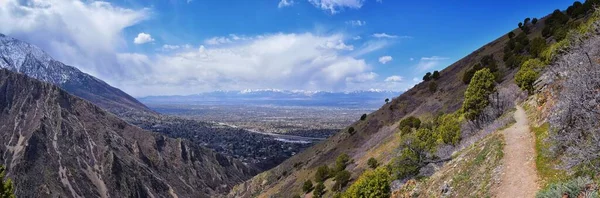 Blick Auf Die Landschaft Der Rocky Mountains Vom Grandeur Peak — Stockfoto