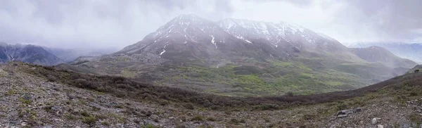 Timpanogos Landscape Snow Spring Views Mount Mahogany Hiking Trail Wasatch — Stock Photo, Image