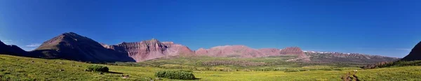 Kings Peak Panoramisch Uitzicht Uintah Rocky Mountains Van Henrys Fork — Stockfoto