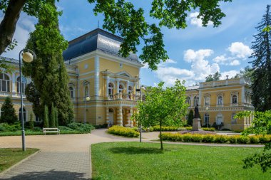 Frantiskovy Lazne 'deki Spa mimarisi (Franzensbad) - Çek Cumhuriyeti