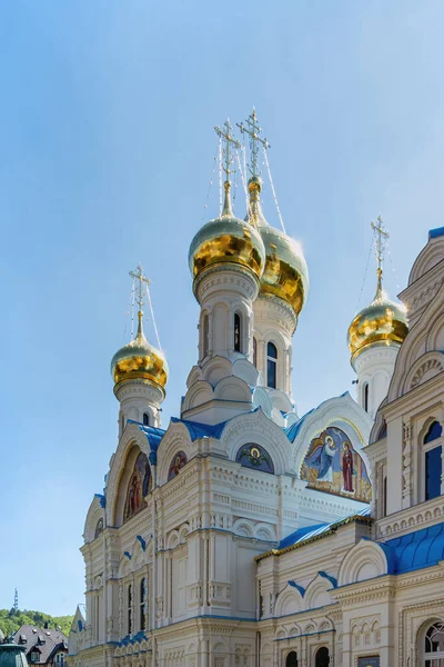 Karlovy Vary Czech Republic May 2016 Byzantine Style Orthodox Church — Stock Photo, Image