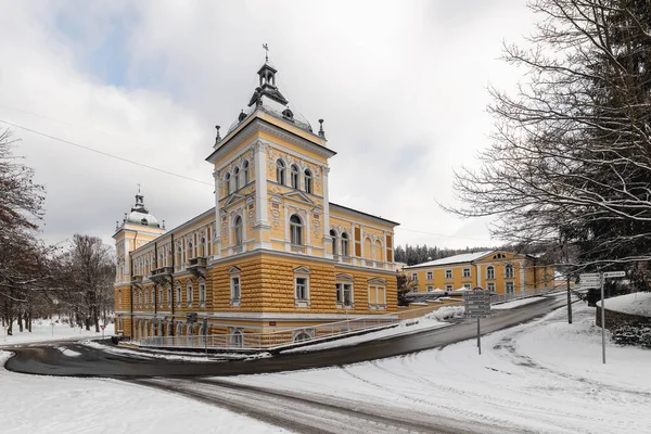 Marianske Lazne Czech Republic January 2021 Spa Architecture Building Spa — Stock Photo, Image