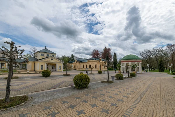 Yaya Bölgesi Tatil Beldesi Frantiskovy Lazne Franzensbad Büyük Bohemya Spa — Stok fotoğraf