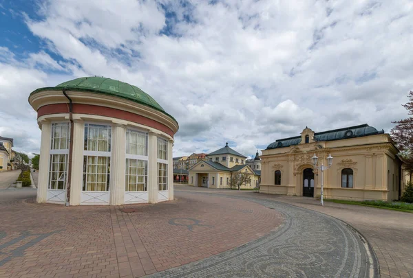 Paviljoen Van Francis Minerale Bron Pramen Frantisek Het Tsjechisch Franzensquelle — Stockfoto