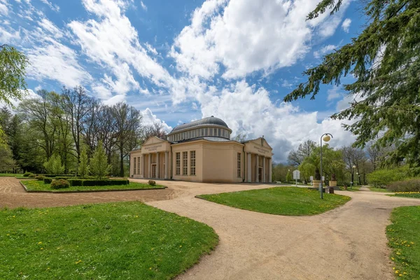 Glauber Springs Hall Çekçe Dvorana Glauberovych Övgü Mönüsü Çek Cumhuriyeti — Stok fotoğraf