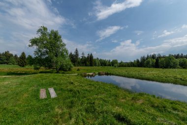 Eğitim Patikası Kladska (Glatzen) - Karlovy Vary bölgesinin en eski ve en büyük doğa rezervlerinden biri ve Korunmuş Peyzaj Bölgesi Slavkovsky Ormanı 'nın en değerli parçası-