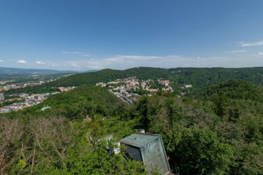 Çek Cumhuriyeti - Avrupa perspektifinden önemli Çek spa kenti Karlovy Vary 'nin (Karlsbad) merkezi