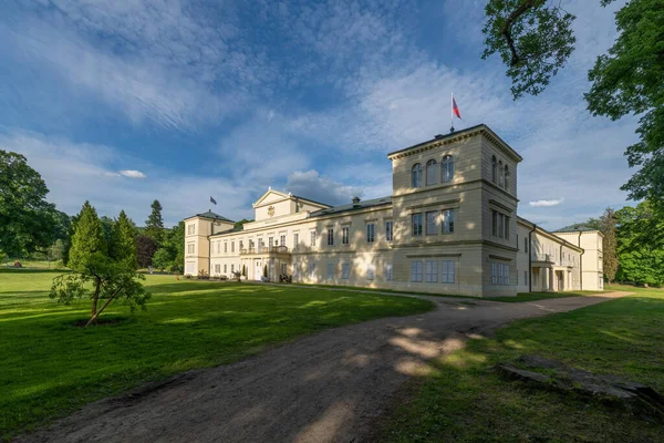 Castello Stato Kynzvart Castello Trova Vicino Alla Famosa Città Termale — Foto Stock