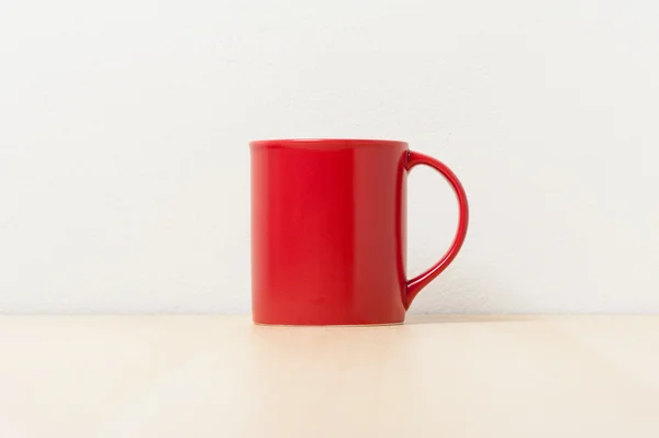 Copo de café vermelho — Fotografia de Stock