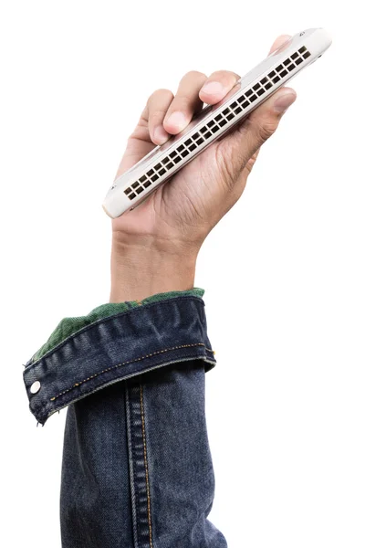 Mondharmonica, mondharmonica — Stockfoto