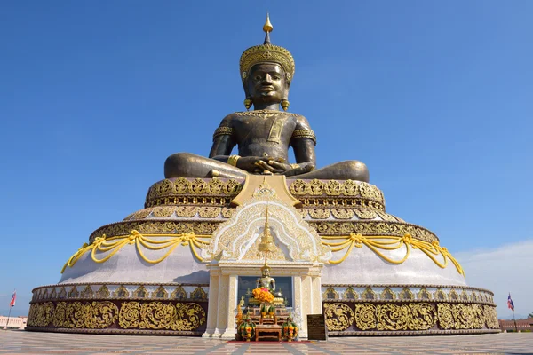 Svarta buddha i Petchabun — Stockfoto