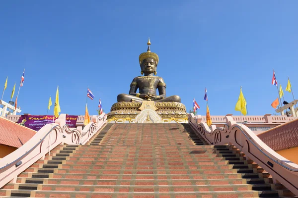 Buddha negro en Petchabun — Foto de Stock