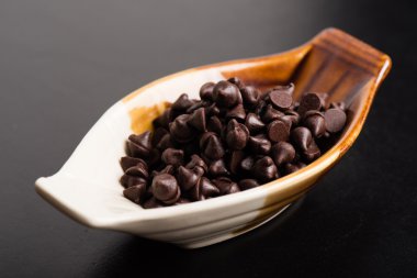 closeup çikolatalı