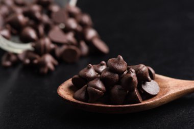 closeup çikolatalı