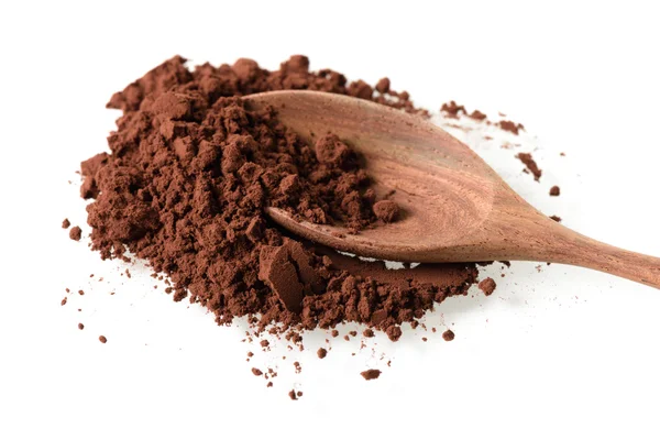 Closeup cocoa powder — Stock Photo, Image