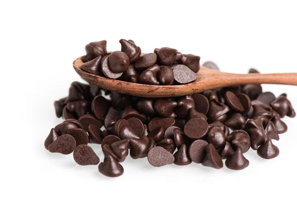 Primer plano viruta de chocolate —  Fotos de Stock
