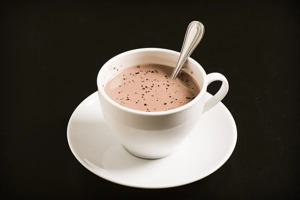 Eine Tasse heiße Schokolade — Stockfoto