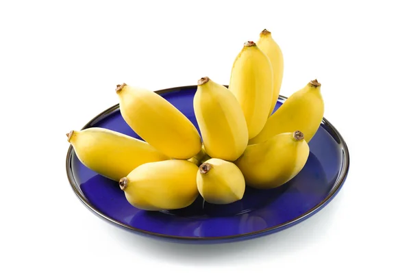 Closeup Cultivated banana — Stock Photo, Image