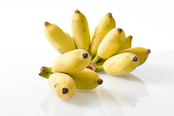 Closeup Cultivated banana — Stock Photo, Image