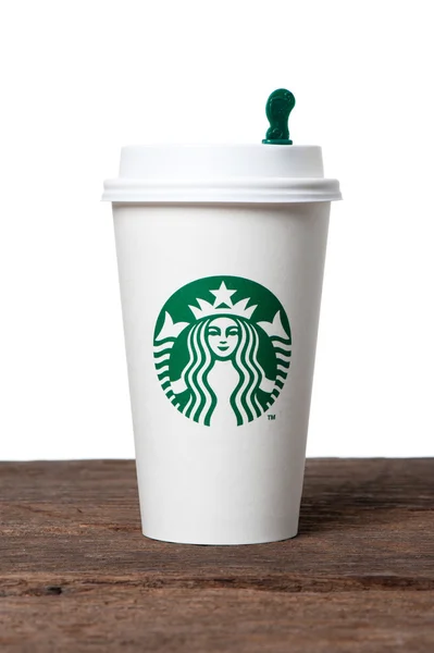 Starbucks Kaffeetasse — Stockfoto