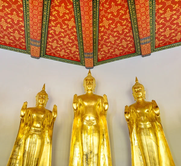 Obrazy Buddhy ve Wat Pho — Stock fotografie